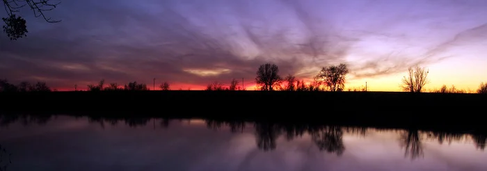 Sacrament River at Sunset